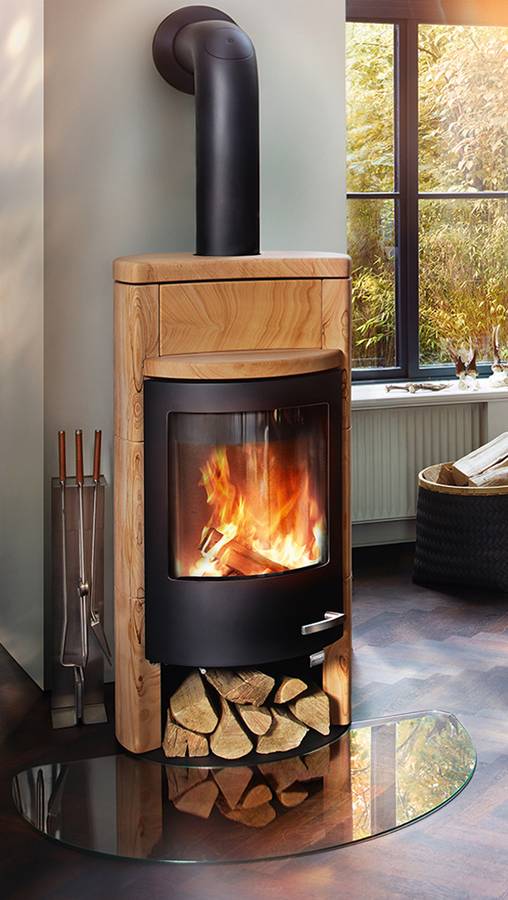 Modell beo Sandsteinausführung "Tobacco", 6 kW