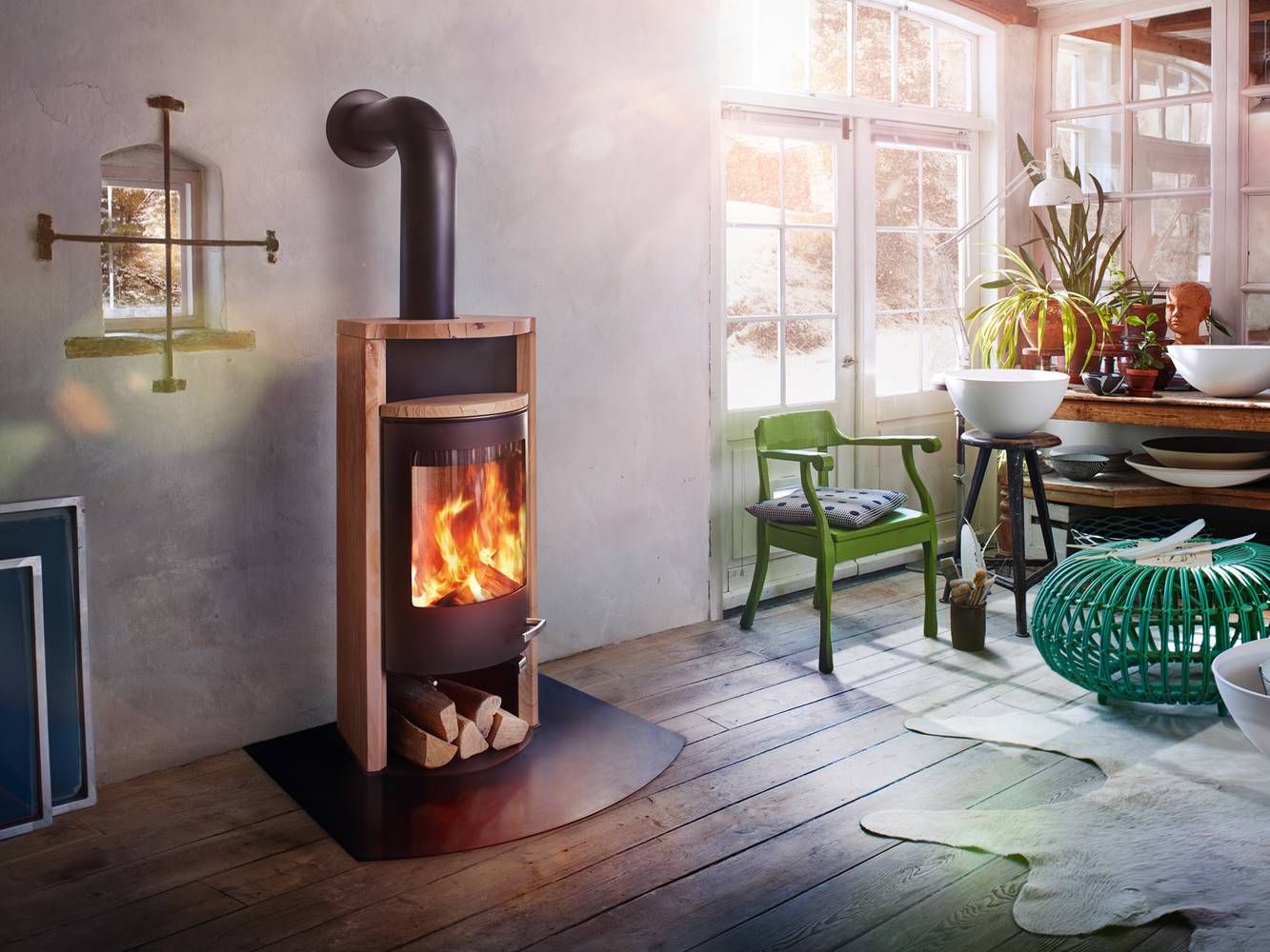 Modell merano Sandsteinausführung „Tobacco“, 6 KW